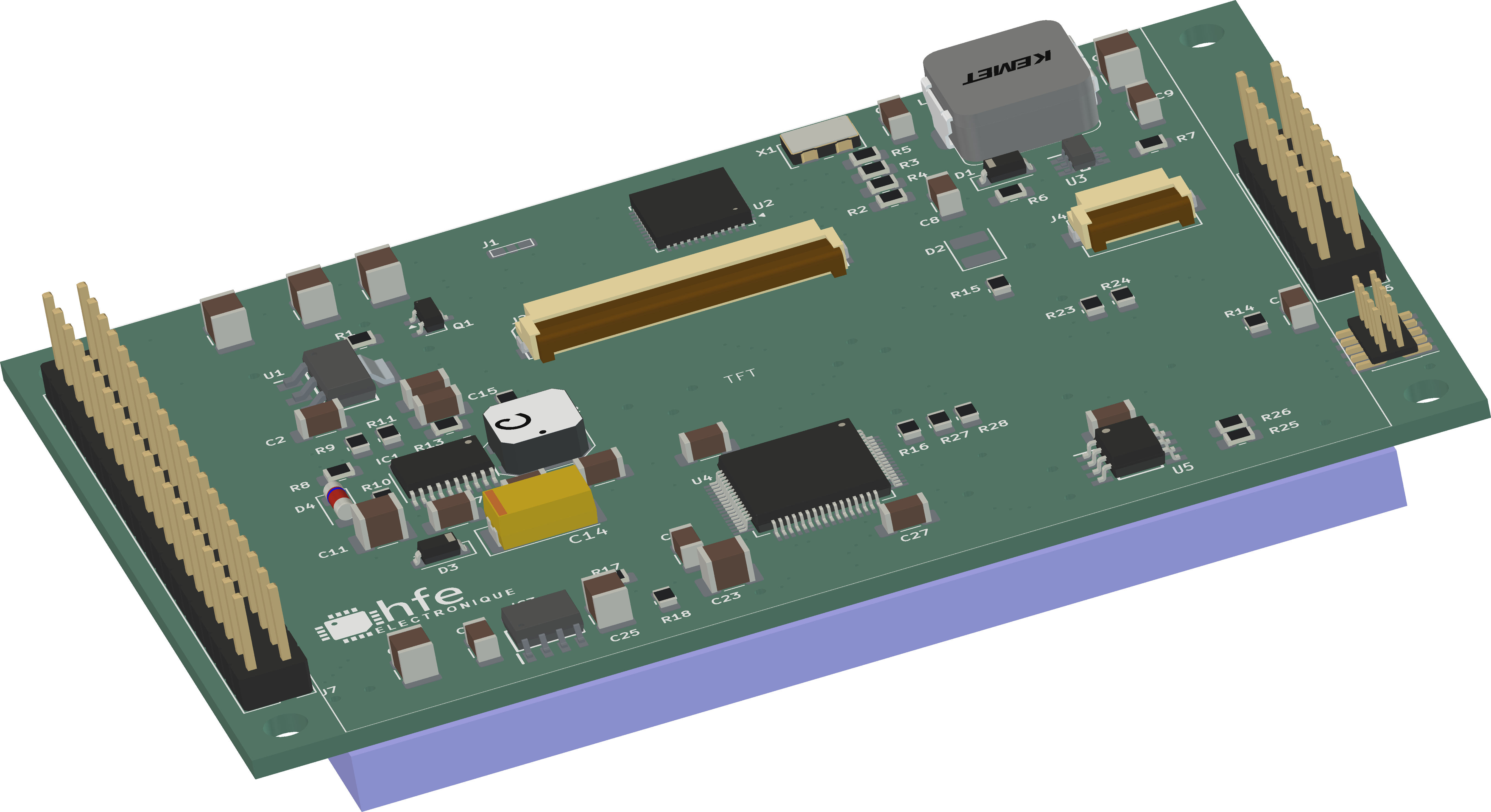 Carte électronique STM32F722
